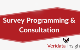 Survey Programming & Consultation Veridata Insights