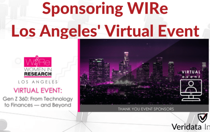 Veridata Insights sponsoring the WIRe Los Angeles virtual event