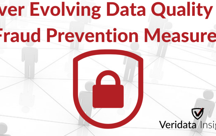 Veridata Insights Ever Evolving Data Quality & Fraud Prevention Measures