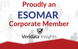 Veridata Insights are proudly an ESOMAR corporate member