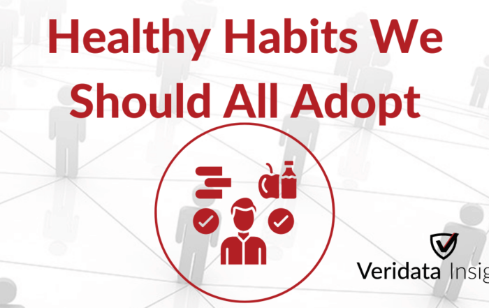 Veridata Insights healthy habits we should all adopt