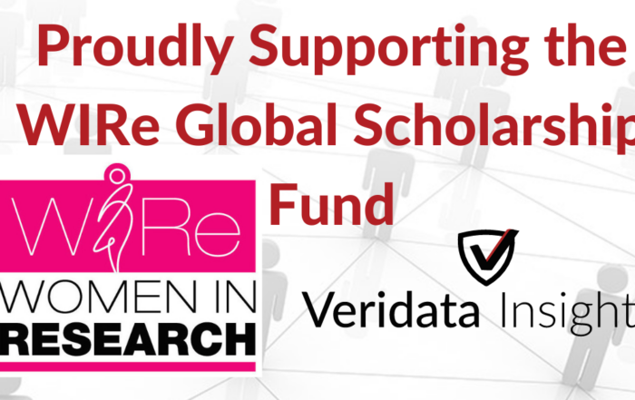 Veridata Insights are proud to support the Women in Research (WIRe) Global Scholarship Fund