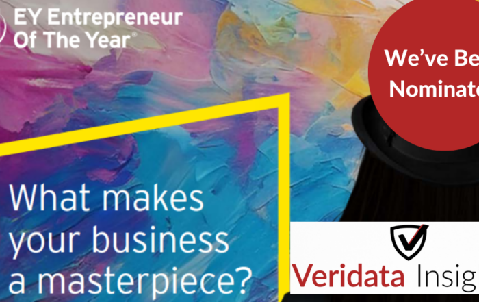 Veridata nominated for EY Entrepreneur of the Year!