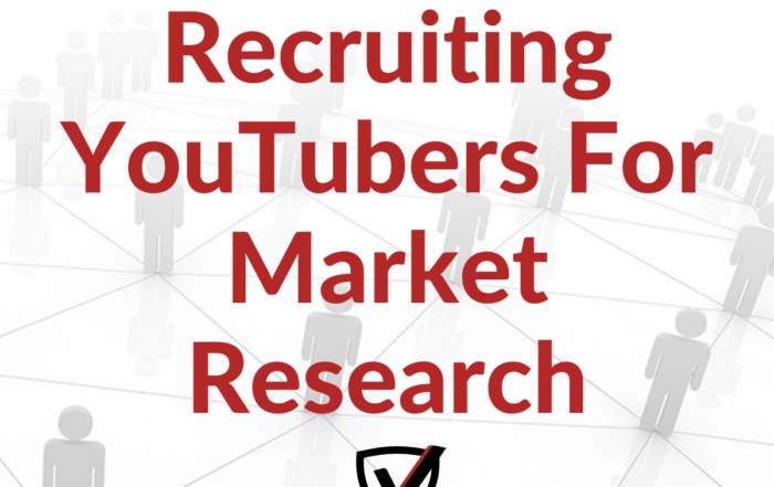 Recruiting YouTubers For Market Research