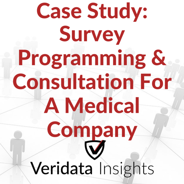 Survey Programming & Consultation For A Medical Company