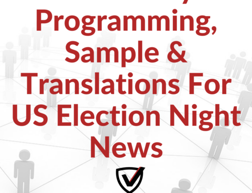 Case Study: Programming, Sample & Translations For US Election Night News