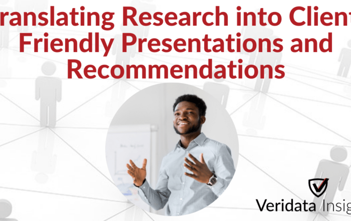 Translating Research into Client-Friendly Presentations and Recommendations