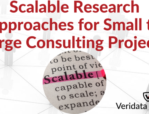 Scalable Research Approaches for Small to Large Consulting Projects