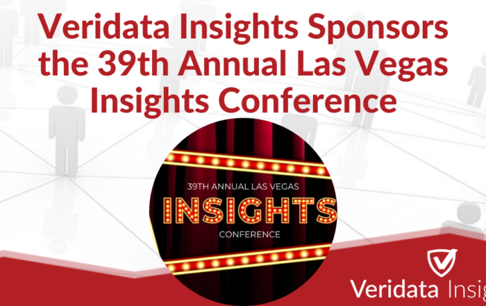 Veridata Insights Sponsors the 39th Annual Las Vegas Insights Conference