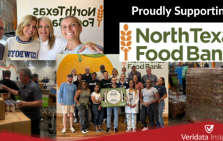 The Veridata Insights Volunteer at North Texas Food Bank