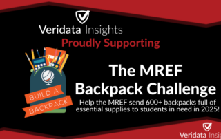 Veridata Insights is proud to support the MREF Backpack Challenge!