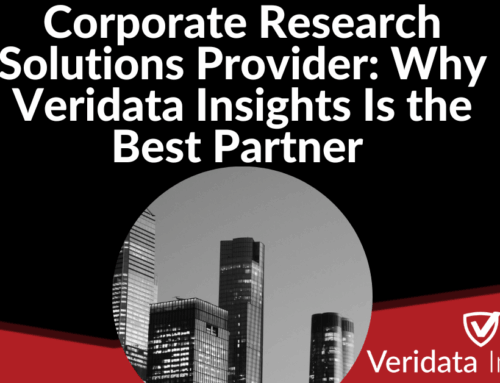 Corporate Research Solutions Provider: Why Veridata Insights Is the Best Partner