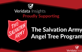 Join Veridata Insights in giving to the The Salvation Army Angel Tree program!