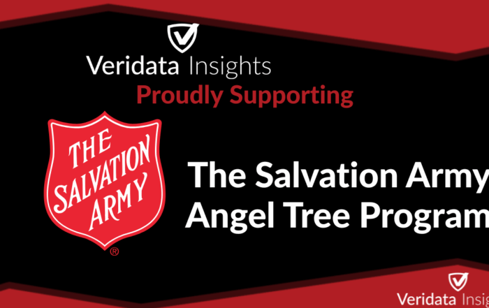 Join Veridata Insights in giving to the The Salvation Army Angel Tree program!