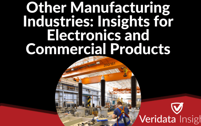 Other Manufacturing Industries: Insights for Electronics and Commercial Products
