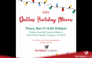 Veridata Insights Sponsors the Insights Association 2025 Dallas Holiday Mixer