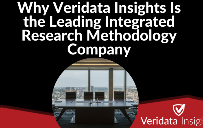 Why Veridata Insights Is the Leading Integrated Research Methodology Company