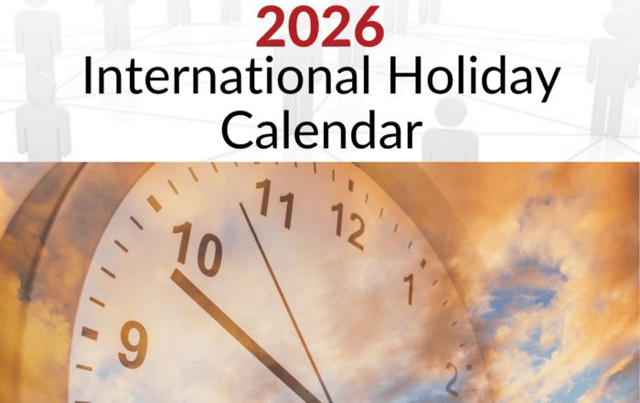 Veridata Insights 2026 International Holiday Calendar