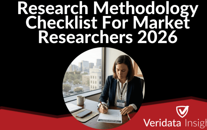 Research Methodology Checklist For Market Researchers 2026