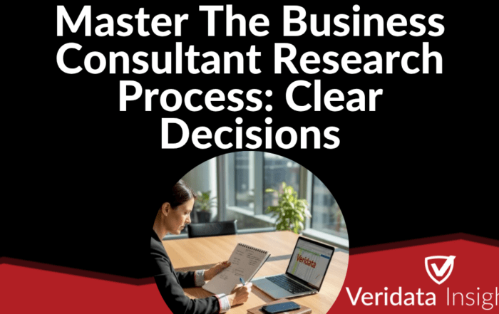 Master The Business Consultant Research Process: Clear Decisions