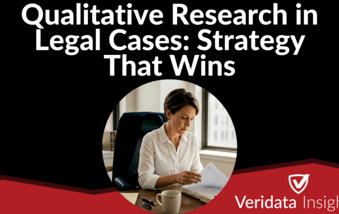 Qualitative Research in Legal Cases: Strategy That Wins