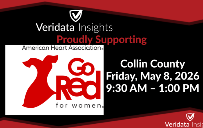 Veridata Insights Supports the American Heart Association Collin County Go Red For Women Event - Rise & Thrive