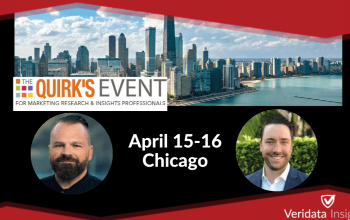 Veridata Insights Attending Quirk's Chicago 2026