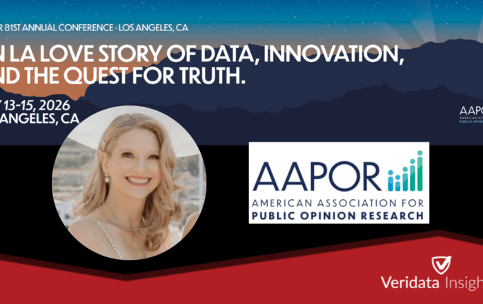 Veridata Insights Attend 2026 AAPOR Annual Conference in Los Angeles