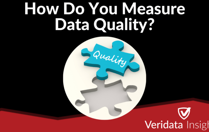 How Do You Measure Data Quality?