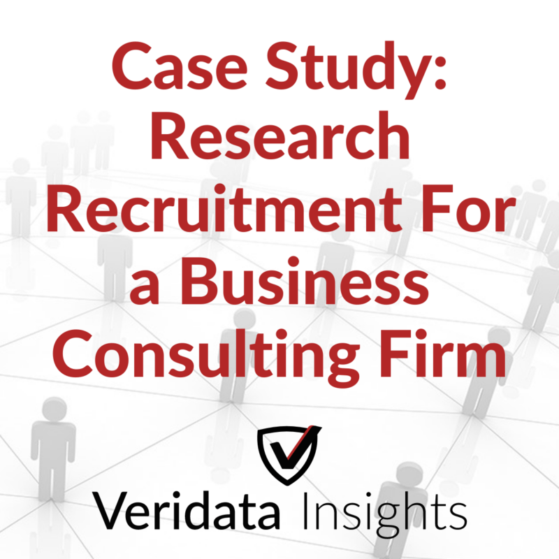 Case Study: Research Recruitment For a Business Consulting Firm