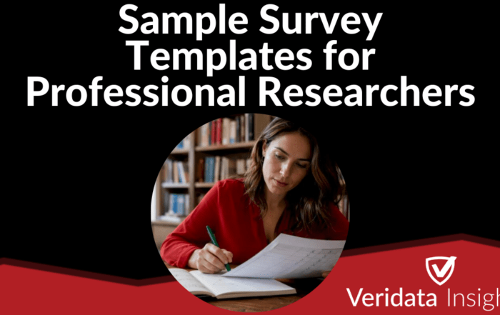 Sample Survey Templates for Professional Researchers