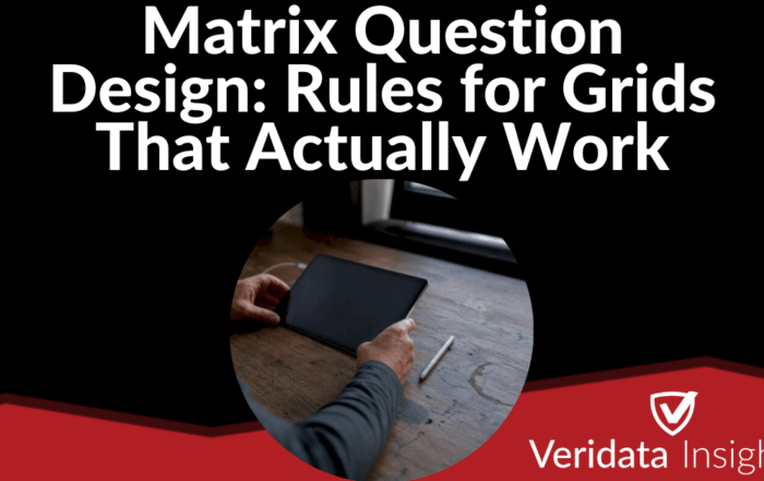 Matrix Question Design: Rules for Grids That Actually Work