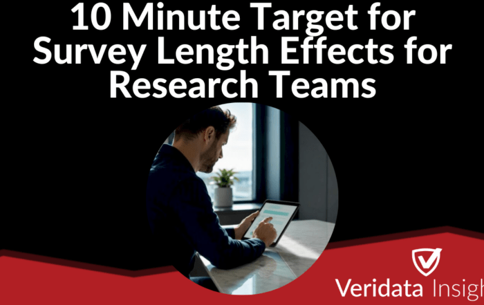 10 Minute Target for Survey Length Effects for Research Teams