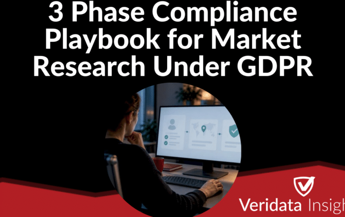 3 Phase Compliance Playbook for Market Research Under GDPR
