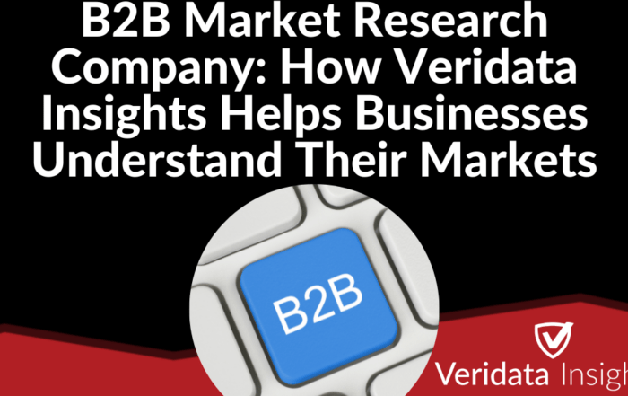 B2B Market Research Company: How Veridata Insights Helps Businesses Understand Their Markets