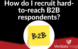 How do I recruit hard-to-reach B2B respondents?