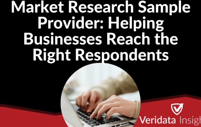 Market Research Sample Provider: How Veridata Insights Helps Businesses Reach the Right Respondents