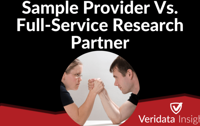 Sample Provider Vs. Full-Service Research Partner