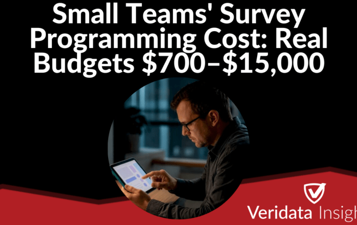 Small Teams' Survey Programming Cost: Real Budgets $700–$15,000