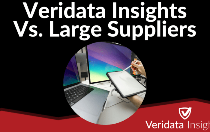 Veridata Insights Vs. Large Suppliers