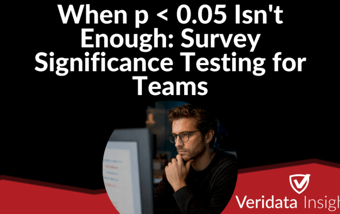 When p < 0.05 Isn't Enough: Survey Significance Testing for Teams