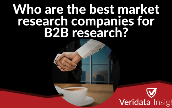 Who are the best market research companies for B2B research?