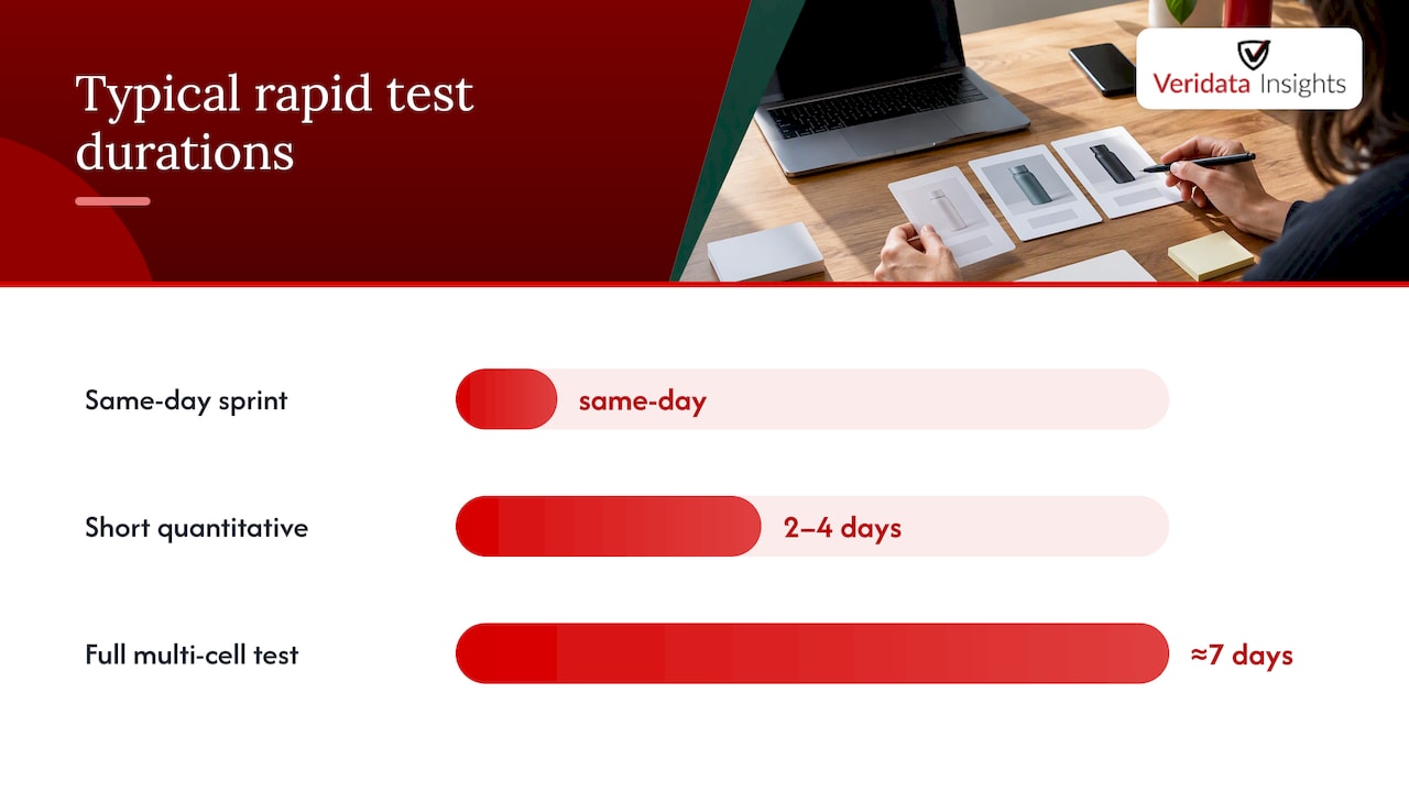 Step-by-step playbook: a repeatable rapid concept-test protocol — overview diagram