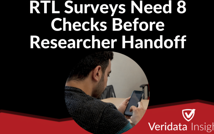 RTL Surveys Need 8 Checks Before Researcher Handoff