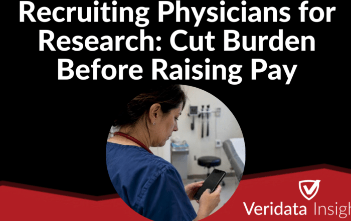 Recruiting Physicians for Research: Cut Burden Before Raising Pay