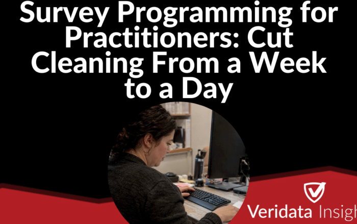 Survey Programming for Practitioners: Cut Cleaning From a Week to a Day